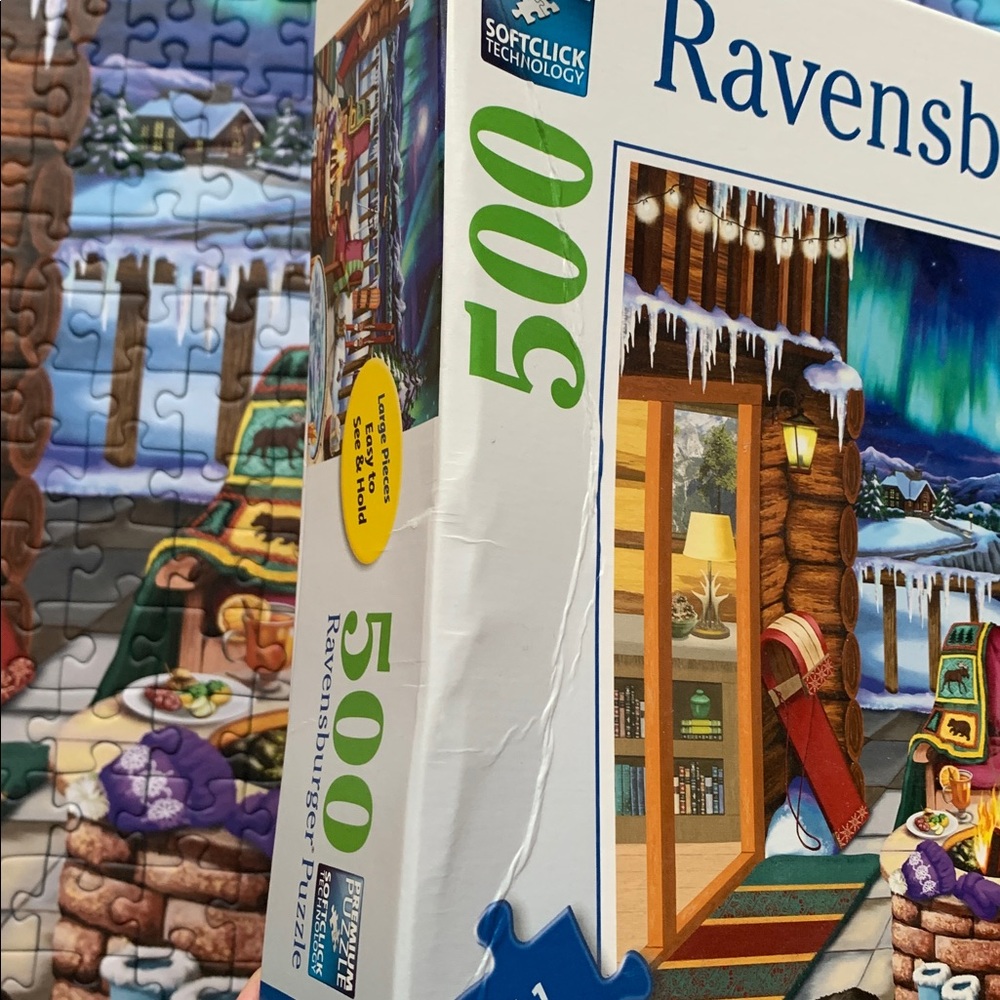 Ravensburger Northern Lights Puzzle - 500 Pieces - Picture 11 of 12
